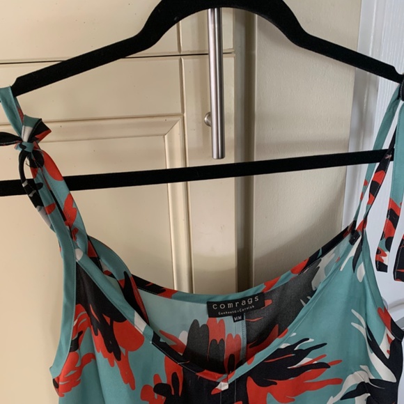 Comrags Blue and red floral slip dress - Picture 4 of 10